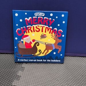 Merry Christmas Book - Blue Cover